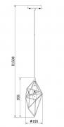 Подвесной светильник Vele Luce Tenero VL1544P01