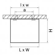 Потолочный светодиодный светильник Lightstar Monocco 052119R