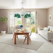 Подвесная люстра Lamp4you Provence E4-07-WM-LMP-O-29-CRL-E4-07-GR-DN