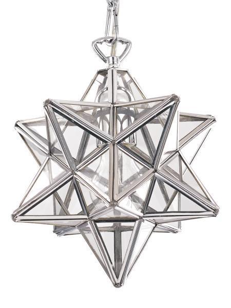Подвесной светильник Ideal Lux Stella SP1 Small Cromo