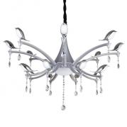 Подвесная светодиодная люстра IDLamp Uccelli 385/16-LEDSilver