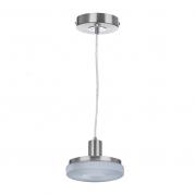 Подвесной светодиодный светильник IDLamp Frittelle 107/1-LEDWhitechrome