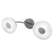 Потолочная светодиодная люстра IDLamp Frittelle 107/2A-LEDWhitechrome