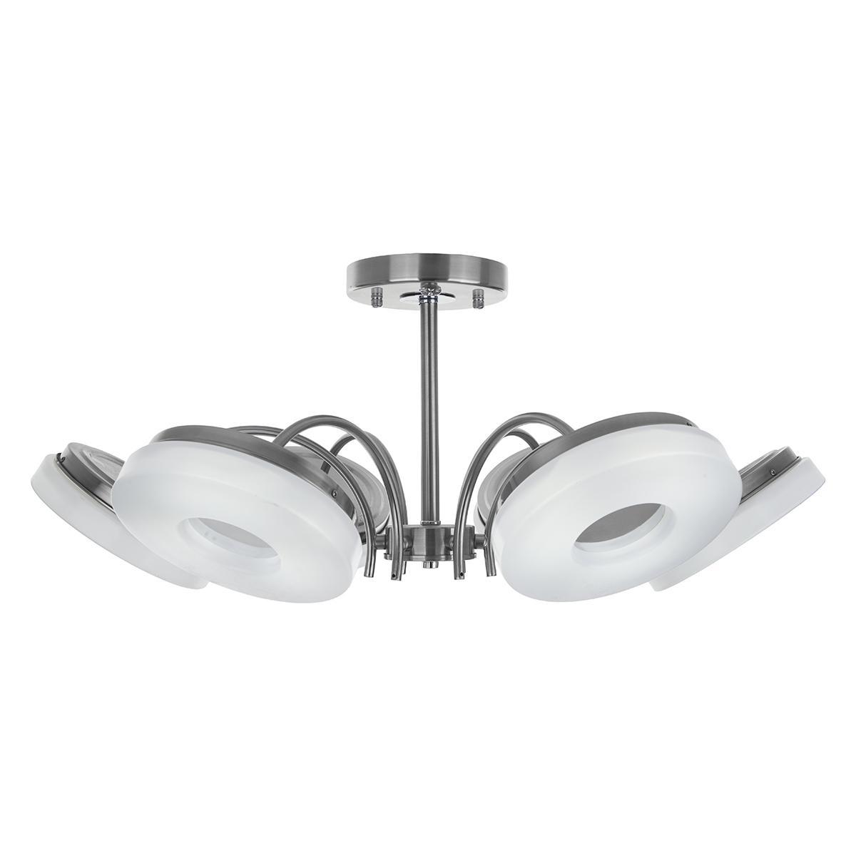 Потолочная светодиодная люстра IDLamp Frittelle 107/6PF-LEDWhitechrome