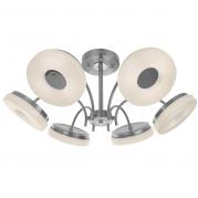 Потолочная светодиодная люстра IDLamp Frittelle 107/6PF-LEDWhitechrome