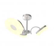 Потолочная светодиодная люстра IDLamp Frittelle 107/3PF-LEDWhitechrome