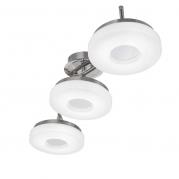 Потолочная светодиодная люстра IDLamp Frittelle 107/3A-LEDWhitechrome