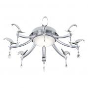 Потолочная светодиодная люстра IDLamp Uccelli 385/8PF-LEDSilver