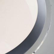 Потолочный светодиодный светильник Eurosvet Fusion 40004/1 LED матовое серебро