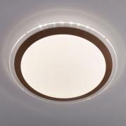 Потолочный светодиодный светильник Eurosvet Fusion 40003/1 LED матовое золото