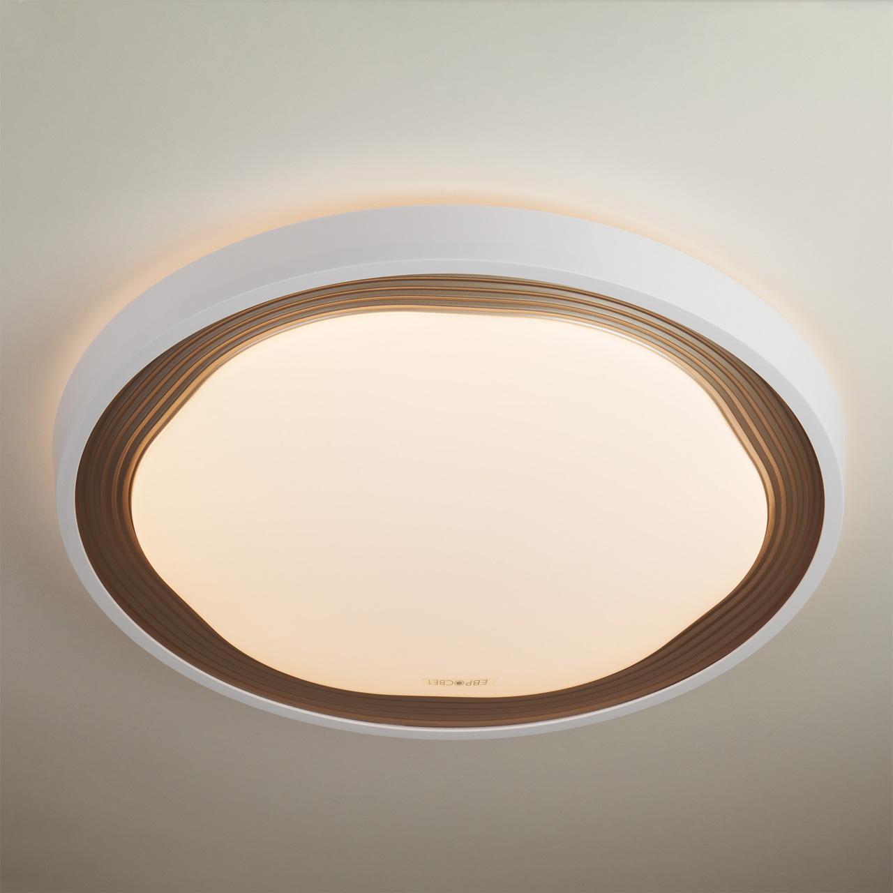 Потолочный светодиодный светильник Eurosvet Range 40006/1 LED кофе