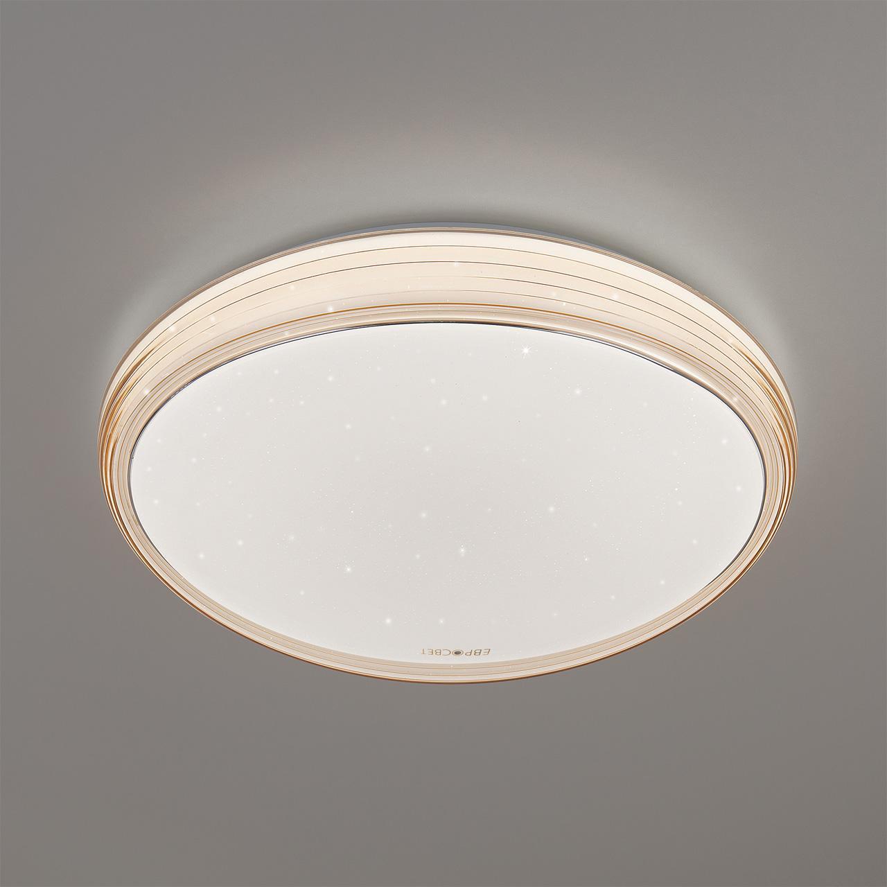 Потолочный светодиодный светильник Eurosvet Universal 40008/1 LED кофе