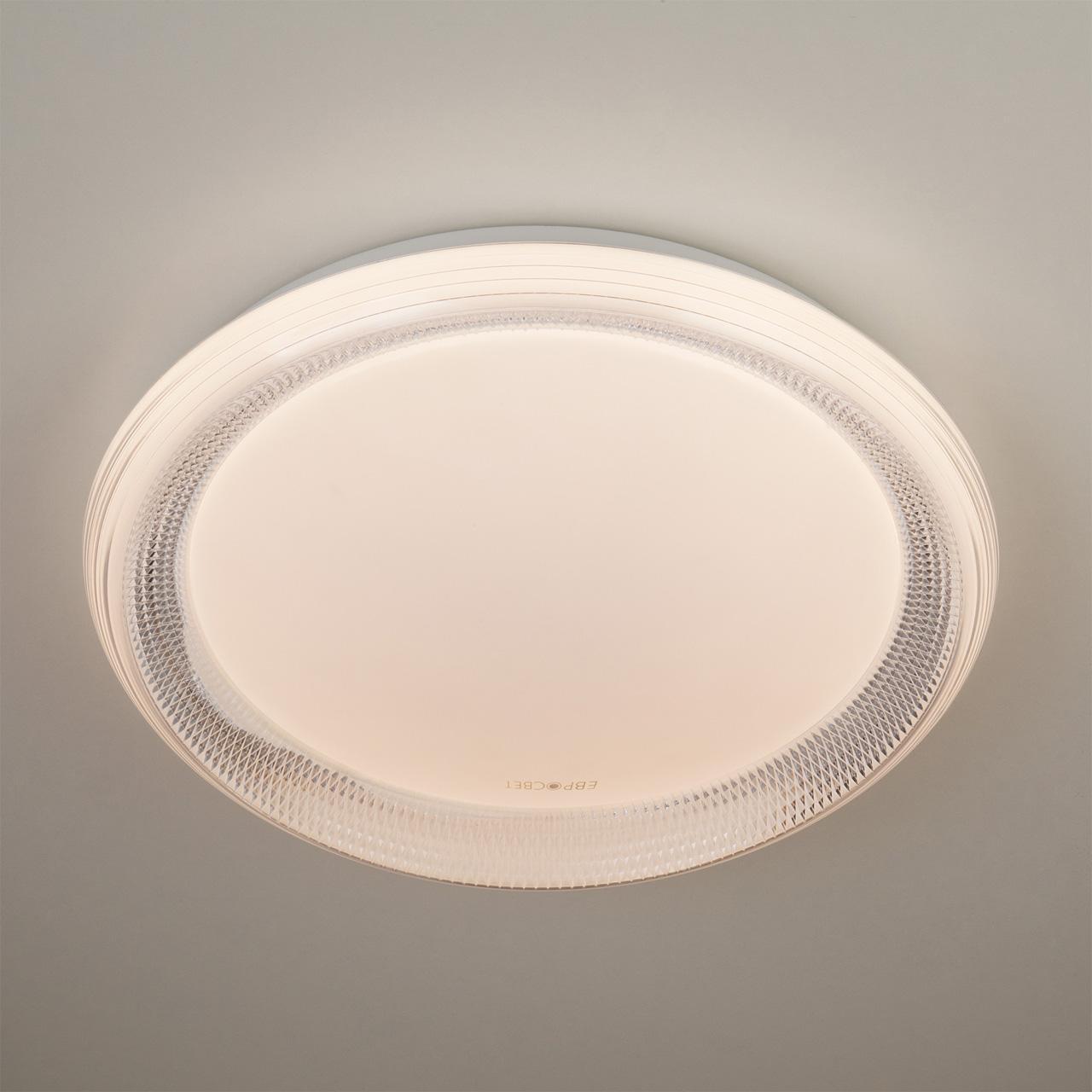 Потолочный светодиодный светильник Eurosvet Weave 40012/1 LED белый