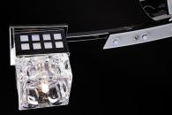 Потолочная люстра Eurosvet 4939/5 хром/синий+красный+фиолетовый