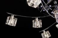 Потолочная люстра Eurosvet 4976/11 хром/синий+красный+фиолетовый