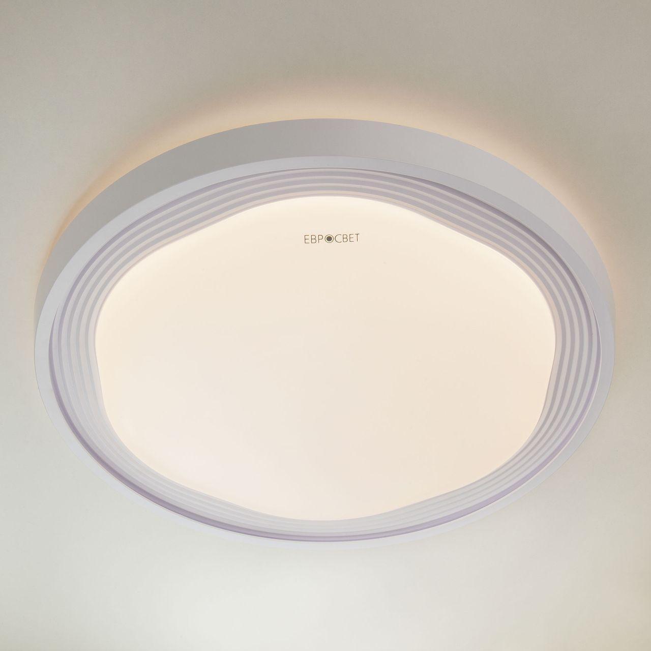 Потолочный светодиодный светильник Eurosvet Range 40006/1 LED белый