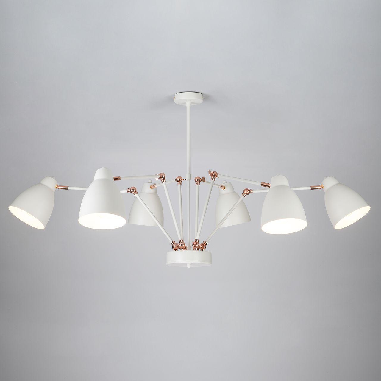 Потолочная люстра Eurosvet Loft 70084/6 белый