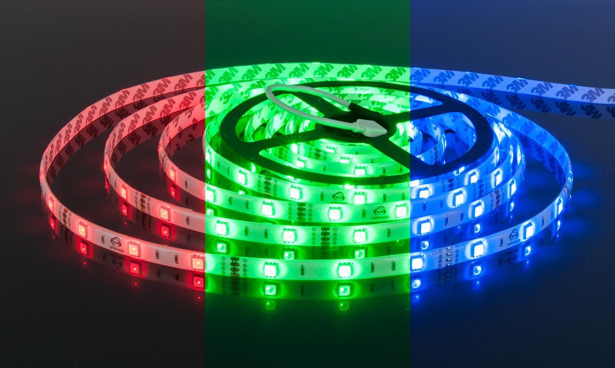 Набор светодиодной подсветки Elektrostandard 5M 7,2 W 5050/30LED IP65 мульти 4690389082108
