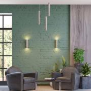 Подвесной светодиодный светильник Odeon Light Woody 3826/8L