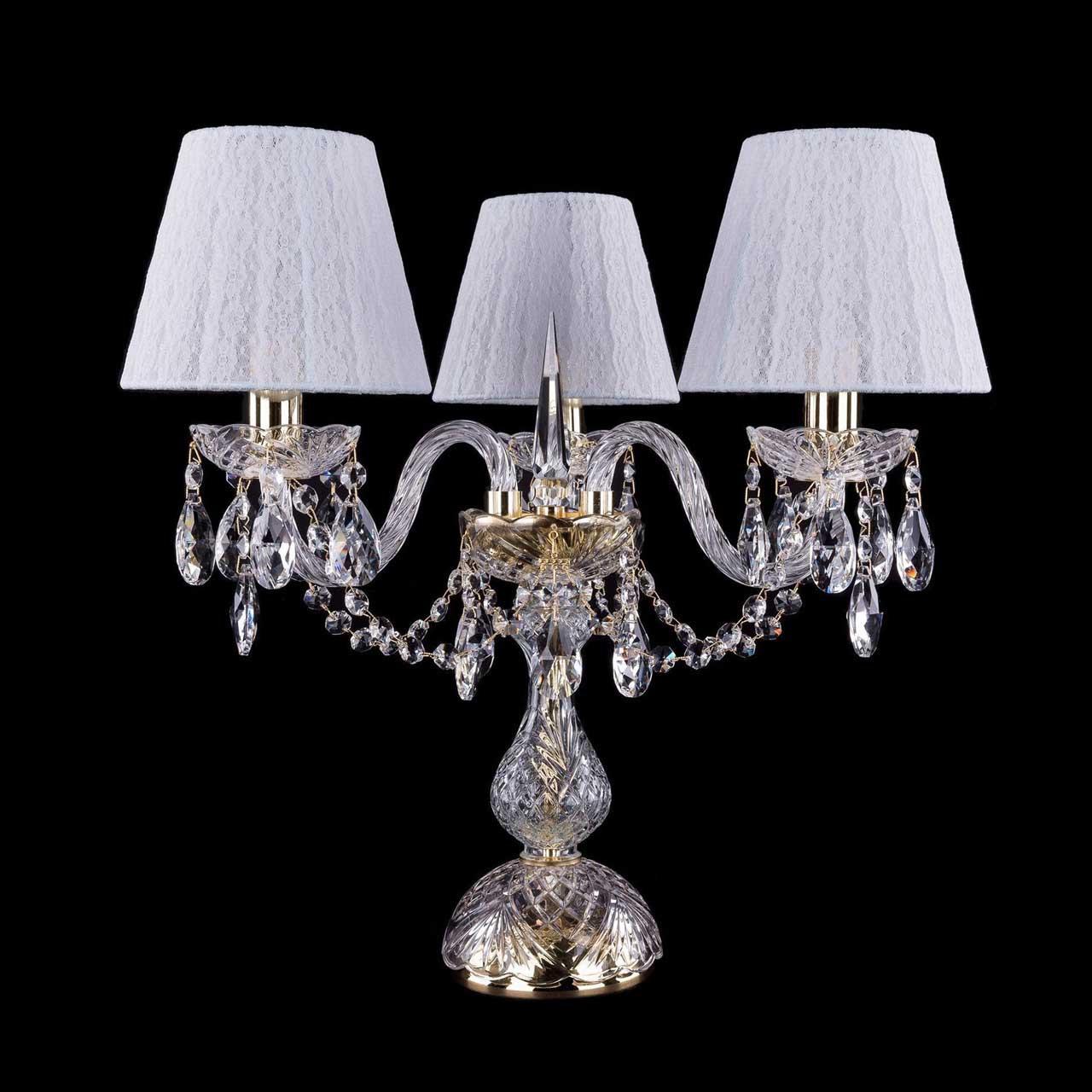 Настольная лампа Bohemia Ivele 1406L/3/141-39/G/SH13-160