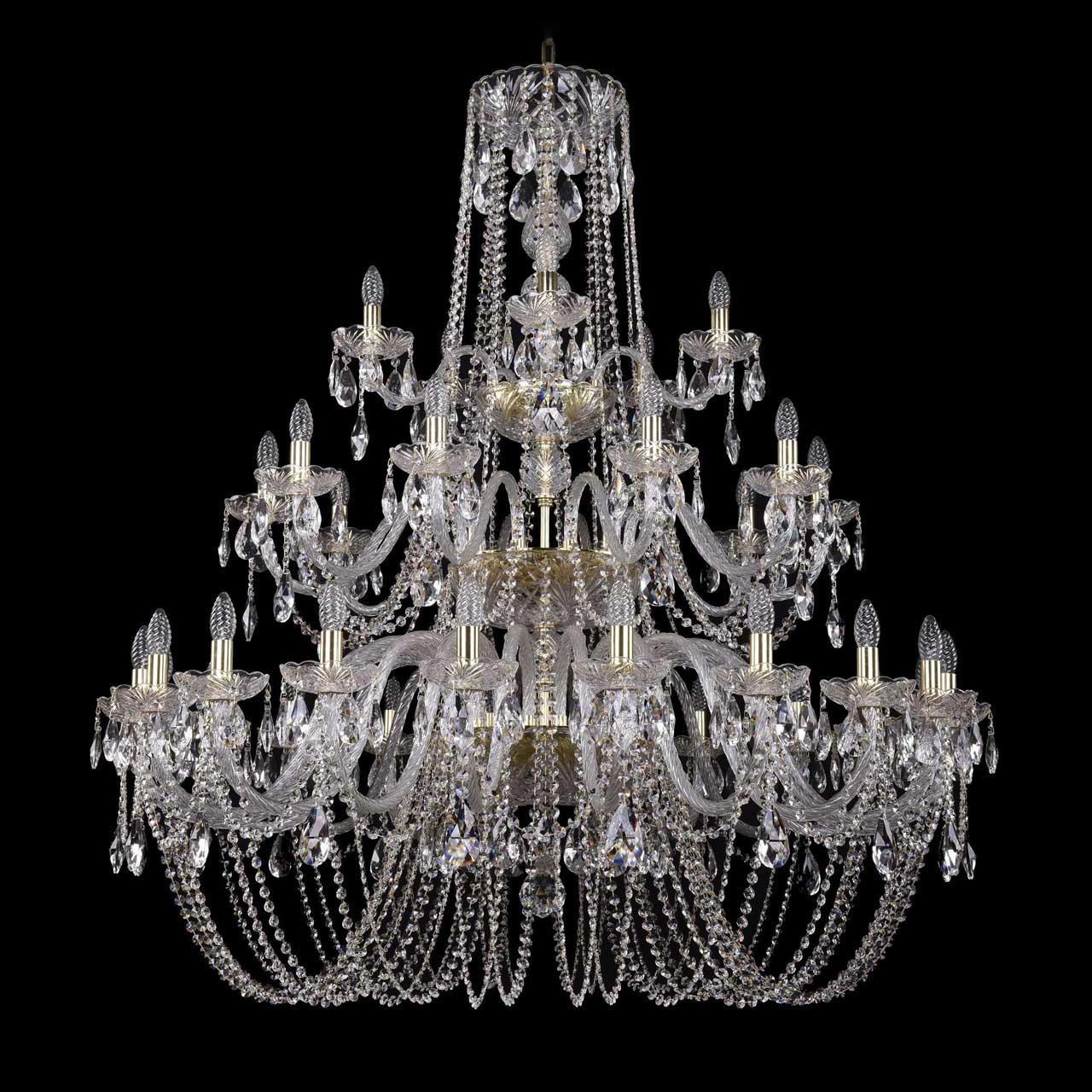 Подвесная люстра Bohemia Ivele 1402/20+10+5/460/3d/G
