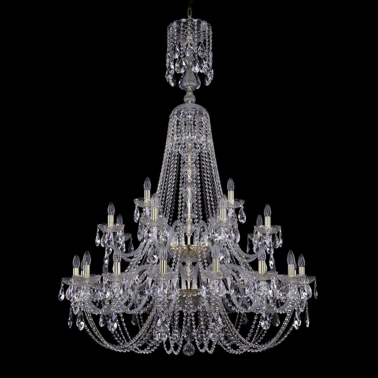 Подвесная люстра Bohemia Ivele 1406/16+8+4/400/XL-162/2d/G
