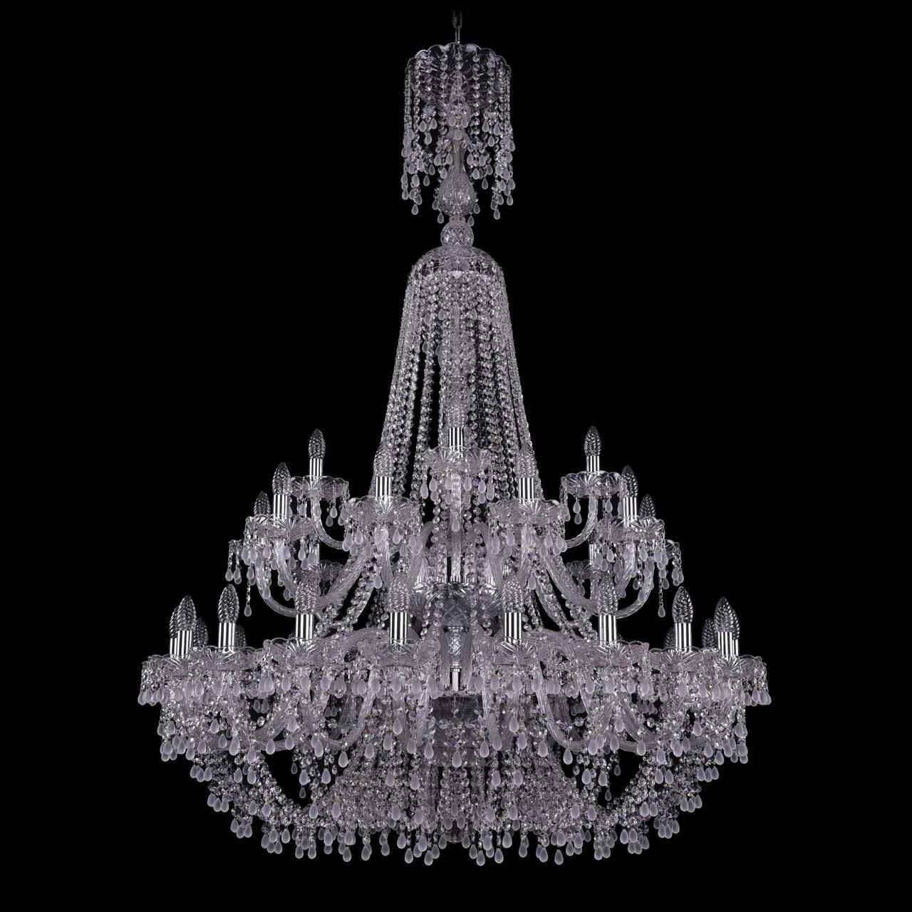 Подвесная люстра Bohemia Ivele 1410/20+10+5/400/XL-160/2d/Ni/V0300