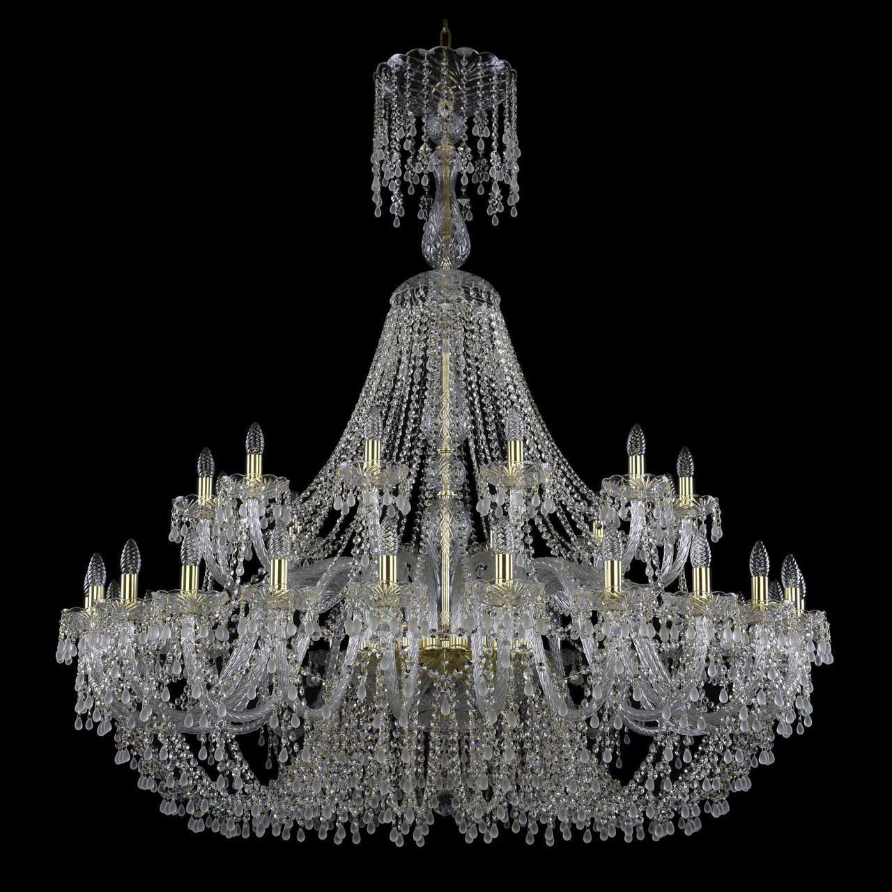 Подвесная люстра Bohemia Ivele 1410/24+12/530/XL-156/G/V0300