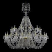 Подвесная люстра Bohemia Ivele 1410/24+12/530/XL-156/G/V0300