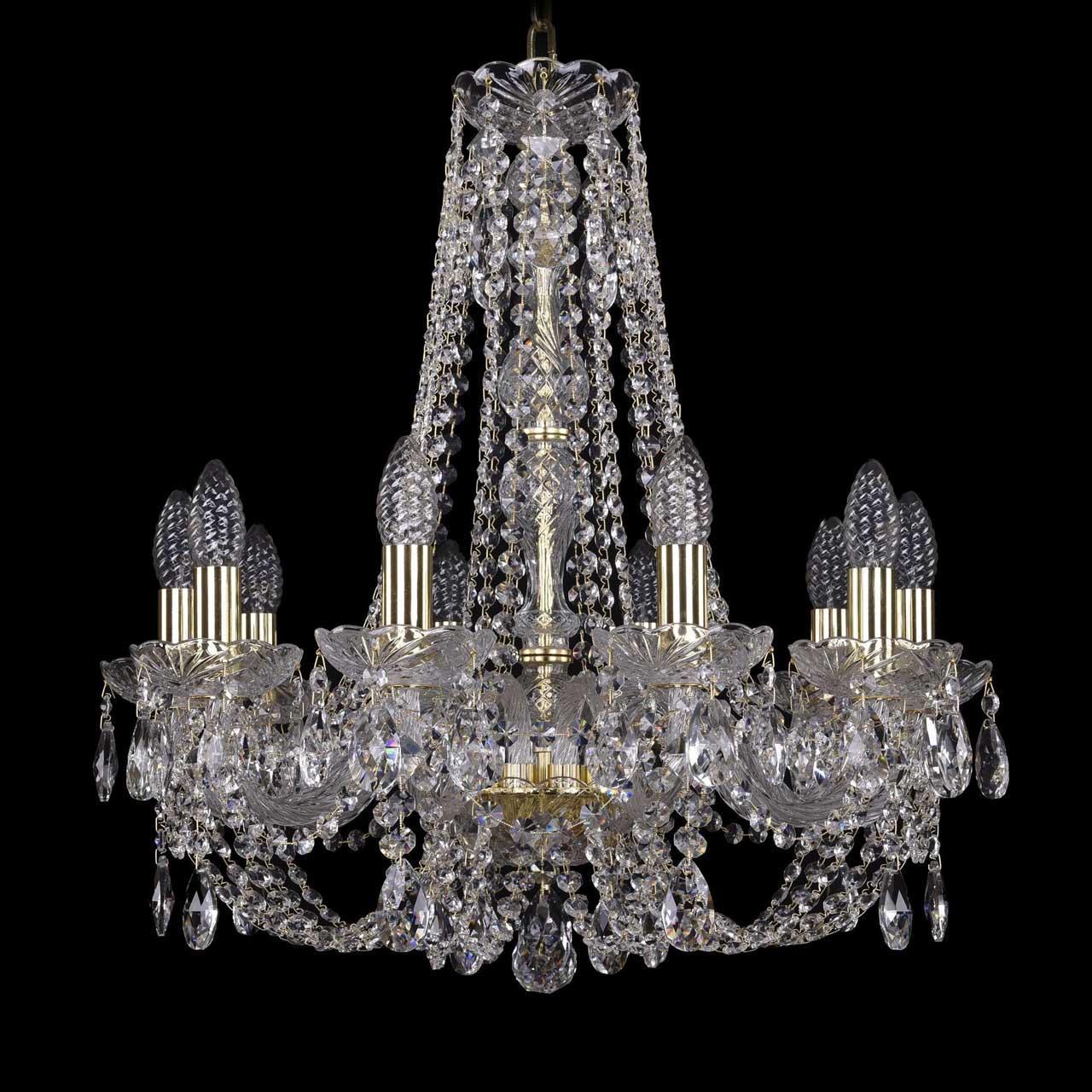 Подвесная люстра Bohemia Ivele 1406/10/195/h-58/G