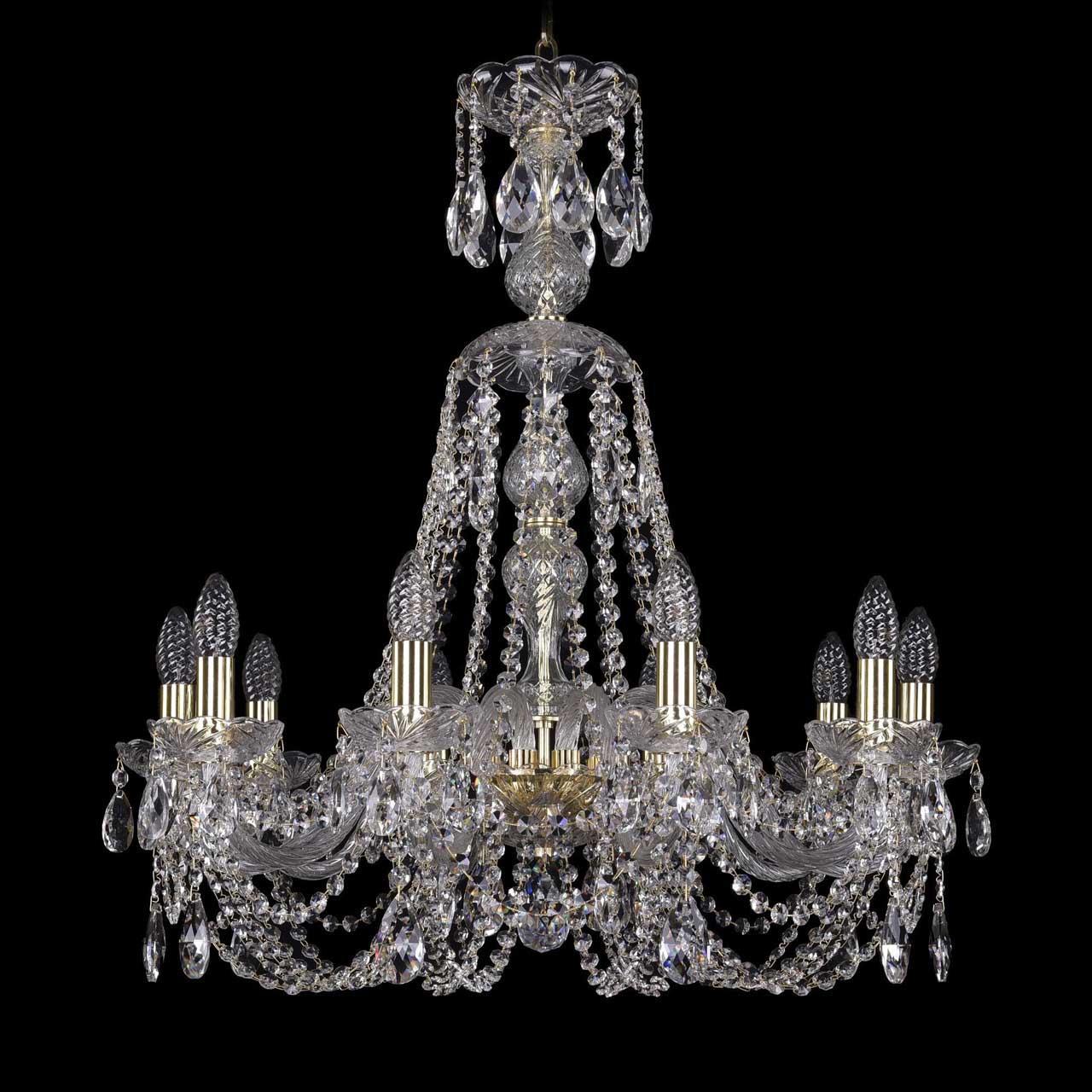 Подвесная люстра Bohemia Ivele 1406/10/240/XL-74/G