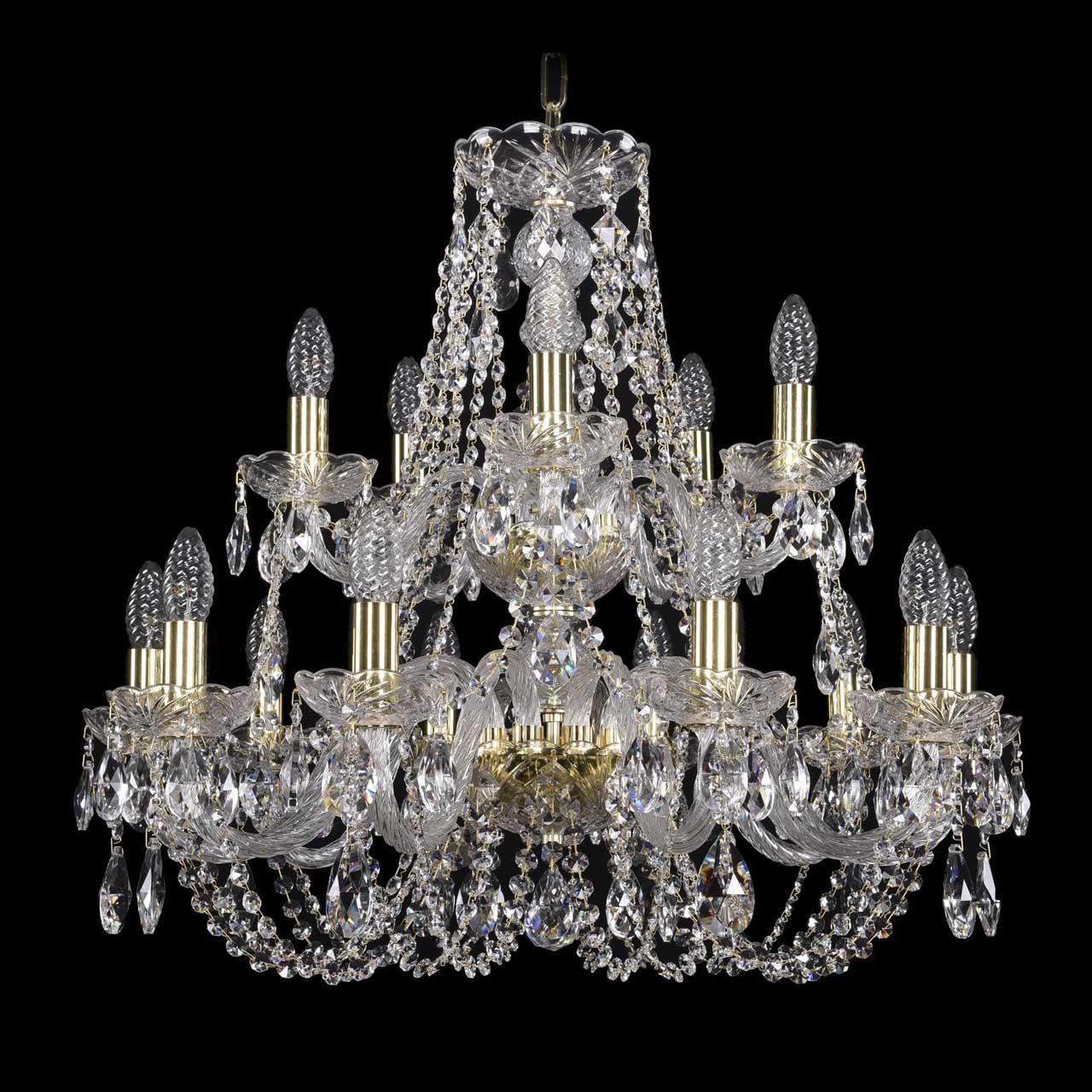 Подвесная люстра Bohemia Ivele 1406/10+5/240/2d/G