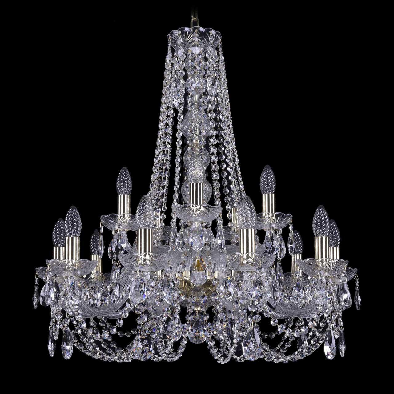 Подвесная люстра Bohemia Ivele 1406/10+5/240/h-75/G