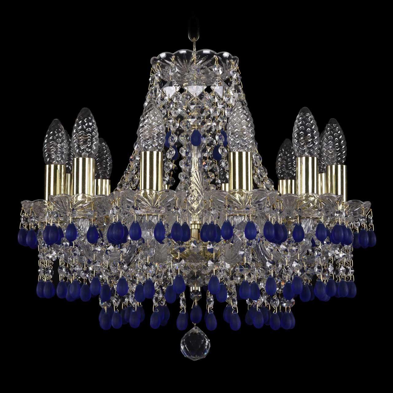 Подвесная люстра Bohemia Ivele 1410/12/141/G/V3001