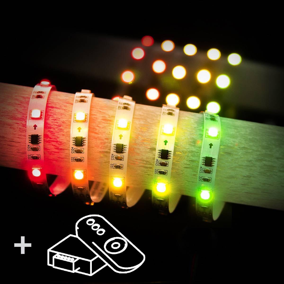 Светодиодная лента Elektrostandard 5m 7,2W 5050/30LED RW IP20 бегущая волна 44690389082009