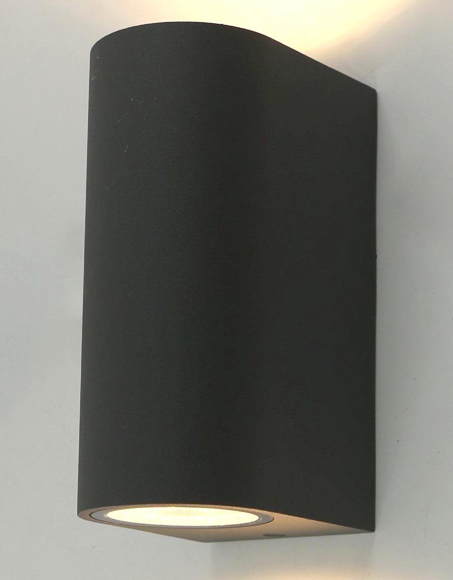 Уличный настенный светильник Arte Lamp A3102AL-2GY