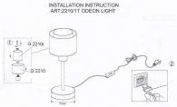 Настольная лампа Lumion Isko 2210/1T