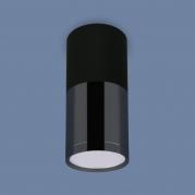 Потолочный светодиодный светильник Elektrostandard DLR028 6W 4200K черный матовый 4690389121999