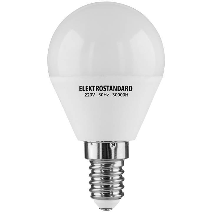 Лампа светодиодная SMD E14 5W 6500K матовая 4690389054846