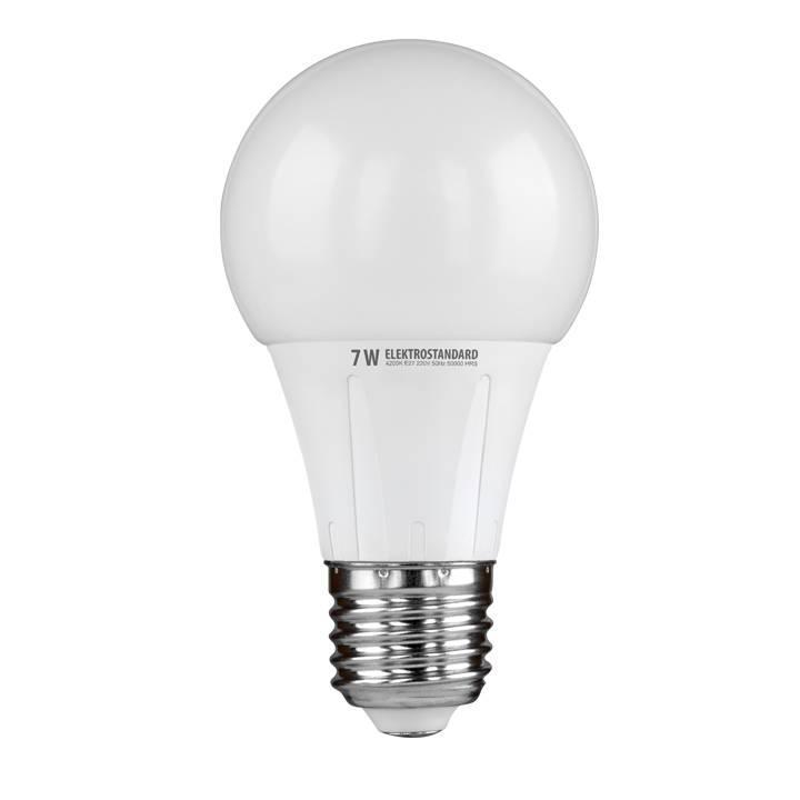 Лампа светодиодная LED E27 7W 4200K матовая 4690389050404