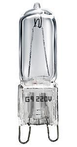 Лампа галогенная G9 50W прозрачная 4607138146967