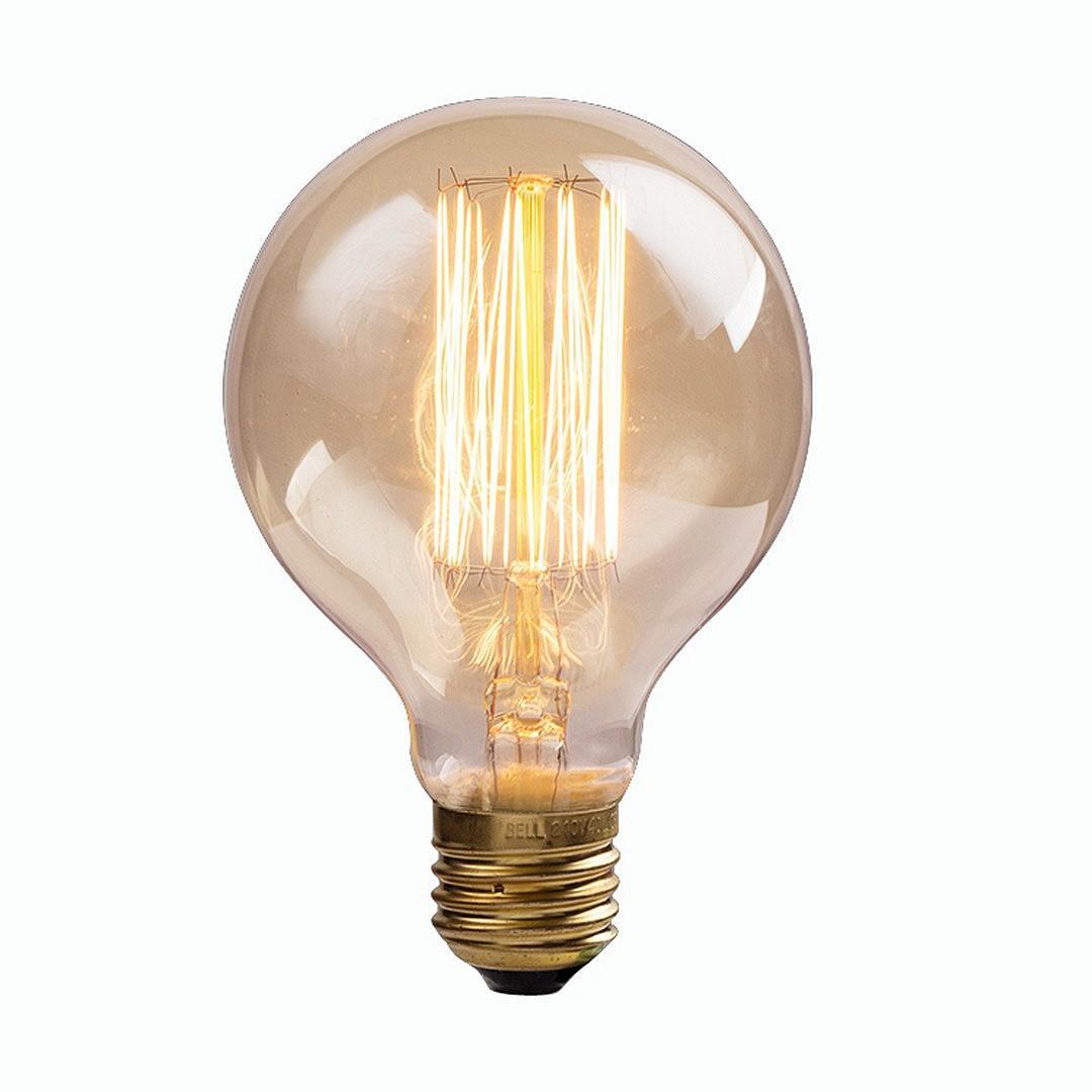 Лампа накаливания Е27 60W 2700K прозрачная GF-E-7125