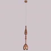 Подвесной светодиодный светильник Crystal Lux Lux SP1 C Copper