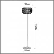 Торшер Odeon Light Crista 1606/6F