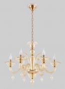 Подвесная люстра Crystal Lux Caetano SP-PL6 Amber