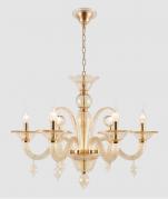Подвесная люстра Crystal Lux Caetano SP-PL6 Amber