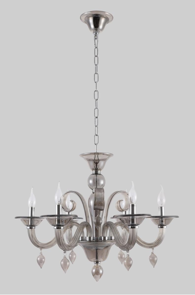 Подвесная люстра Crystal Lux Caetano SP-PL6 Smoke