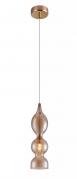 Подвесной светильник Crystal Lux Iris SP1 B Amber
