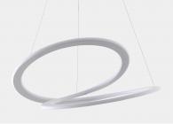 Подвесной светодиодный светильник Crystal Lux Amigo SP D540 Silver