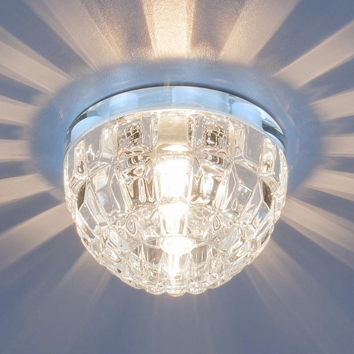 Встраиваемый светильник Elektrostandard 7246 G9 CH/CL хром/прозрачный 4690389060342